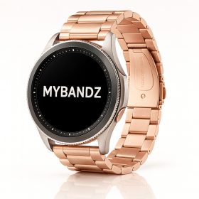 MYBANDZ Klasszikus fém óraszíj - Rosegold/18mm