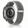 Mybandz Trail Loop tépőzáras szövet szíj-szürke/Samsung Galaxy Watch Ultra