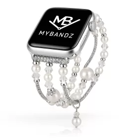   Apple Watch pearl karkötő óraszíj /fehér/ 40/41 és 42mm