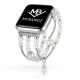 Apple Watch pearl karkötő óraszíj /fehér/ 44/45/46/49 mm
