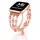 Apple Watch pearl karkötő óraszíj /rózsaszín/ 44/45/46/49 mm