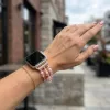 Apple Watch pearl karkötő óraszíj /rózsaszín/ 44/45/46/49 mm