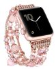 Apple Watch pearl karkötő óraszíj /rózsaszín/ 42/44/45/49 mm