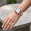 Apple Watch pearl karkötő óraszíj /rózsaszín/ 44/45/46/49 mm