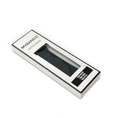 MYBANDZ mágneses szilikon óraszíj Galaxy Watch 4-5-6-7/fekete-narancs/ 20mm