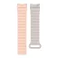 MYBANDZ mágneses szilikon óraszíj Galaxy Watch 4-5-6-7/púder-szürke/ 20mm