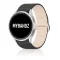 MYBANDZ mágneses szilikon óraszíj Galaxy Watch 4-5-6-7/szürke-bézs/ 20mm