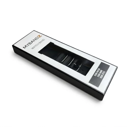 Apple Watch vintage bőróraszíj-fekete 44/45/46 és 49 mm