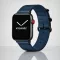 Apple Watch vintage bőróraszíj-kék 44/45/46 és 49 mm