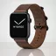 Apple Watch vintage bőróraszíj-sötét barna 44/45/46 és 49 mm