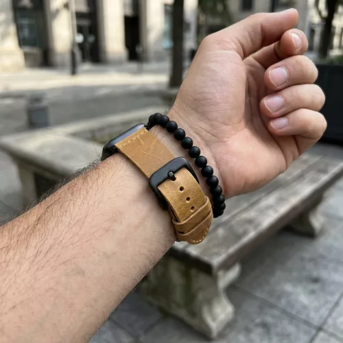 Apple Watch vintage bőróraszíj-barna 40/41 és 42mm