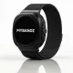 Mybandz Milánói mágneses fém óraszíj-fekete/Samsung Galaxy Watch Ultra