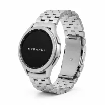 MYBANDZ Engineer fém óraszíj /ezüst / 20mm