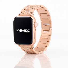 Apple Watch DIamond fém szíj / rosegold / 40/41 és 42mm