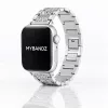 Apple Watch DIamond fém szíj / ezüst / 40/41 és 42mm