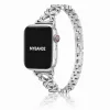 Apple Watch FloralCharm fém szíj / ezüst / 40/41 és 42mm