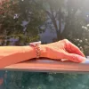Apple Watch FloralCharm fém szíj / rosegold/ 40/41 és 42mm