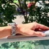 Apple Watch CrystalLace fém szíj / fekete / 40/41 és 42mm