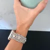 Apple Watch CrystalLace fém szíj / ezüst / 40/41 és 42mm