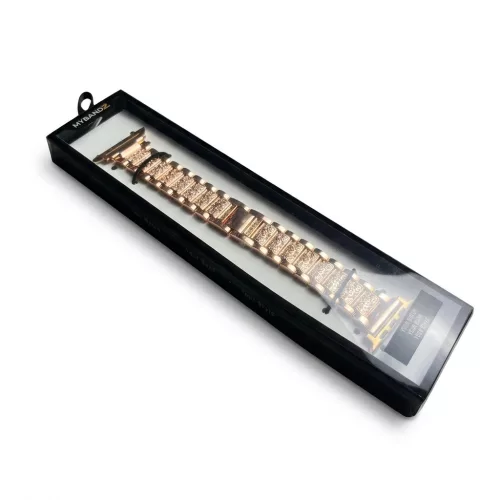 Apple Watch DIamond fém szíj / rosegold / 42/44/45/49