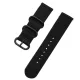 MYBANDZ Szövet óraszíj /fekete/ 18mm