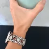 Apple Watch CrystalLace fém szíj / fekete / 42/44/45/49