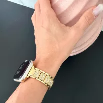 Apple Watch DIamond vékony fém szíj / arany/ 42/44/45/49