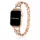 Apple Watch FloralShine fém szíj / rosegold/ 42/44/45/49