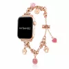 Apple Watch PawCharm fém szíj / rosegold / 42/44/45/49