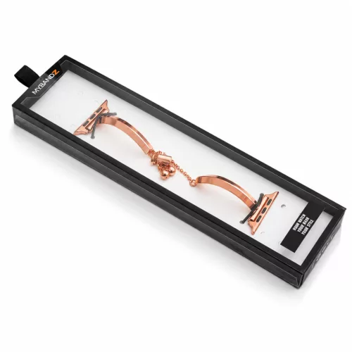 Apple Watch SilkChain fém szíj / rosegold / 42/44/45/49