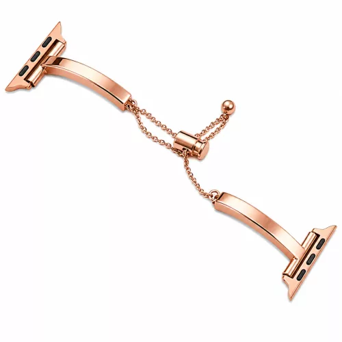 Apple Watch SilkChain fém szíj / rosegold / 42/44/45/49