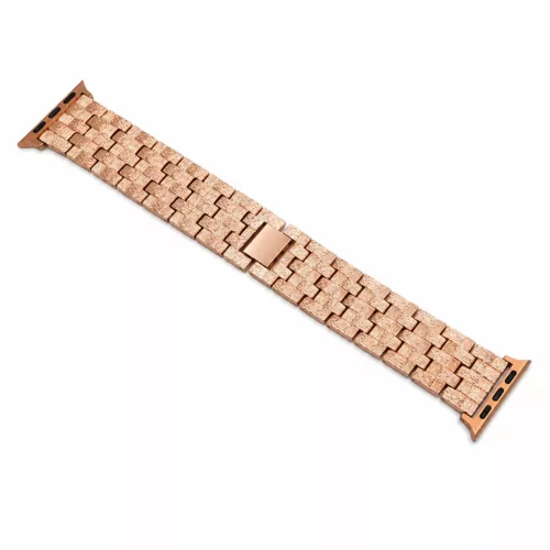 Apple Watch CrossLink fém szíj /rosegold/ 42/44/45/49
