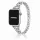 Apple Watch FloralCharm fém szíj / ezüst / 42/44/45/49