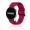 MYBANDZ Waves szilikon óraszíj-bordó/Samsung Galaxy Watch 4-5-6-7