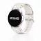 MYBANDZ Waves szilikon óraszíj-bézs/Samsung Galaxy Watch 4-5-6-7