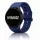 MYBANDZ Waves szilikon óraszíj-mélykék/Samsung Galaxy Watch 4-5-6-7