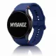 MYBANDZ Waves szilikon óraszíj-mélykék/Samsung Galaxy Watch 4-5-6-7