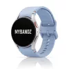 MYBANDZ Waves szilikon óraszíj-babakék/Samsung Galaxy Watch 4-5-6-7