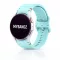 MYBANDZ Waves szilikon óraszíj-babakék/Samsung Galaxy Watch 4-5-6-7