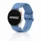 MYBANDZ Waves szilikon óraszíj-szürkéskék/Samsung Galaxy Watch 4-5-6-7