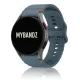 MYBANDZ Waves szilikon óraszíj-szürkéskék/Samsung Galaxy Watch 4-5-6-7
