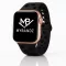 Apple Watch Paw szilikon óraszíj/fekete/44/45/46/49 mm