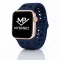 Apple Watch Paw szilikon óraszíj/mélykék/44/45/46/49 mm