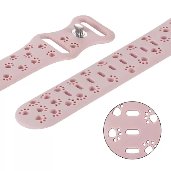 Apple Watch Paw szilikon óraszíj/mélykék/44/45/46/49 mm