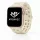 Apple Watch Paw szilikon óraszíj/bézs/44/45/46/49 mm