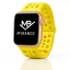 Apple Watch Paw szilikon óraszíj/sárga/44/45/46/49 mm