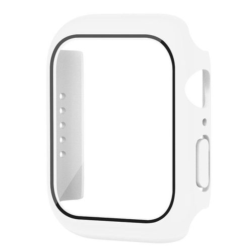 Apple Watch műanyag védőtok-fehér 45mm