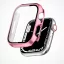 Apple Watch műanyag védőtok - pink arany