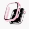 Apple Watch műanyag védőtok - rózsaszín