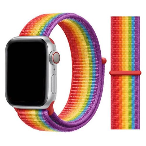 Apple Watch rugalmas szövet óraszíj /pride/ 42/44/45/49 mm